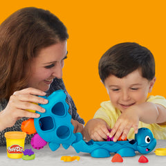 Play-Doh Shapes & Colors Dino Starter Set six colors ready for color mixing