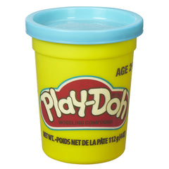 Play-Doh single can dough in bright blue for imaginative play and sensory fun.