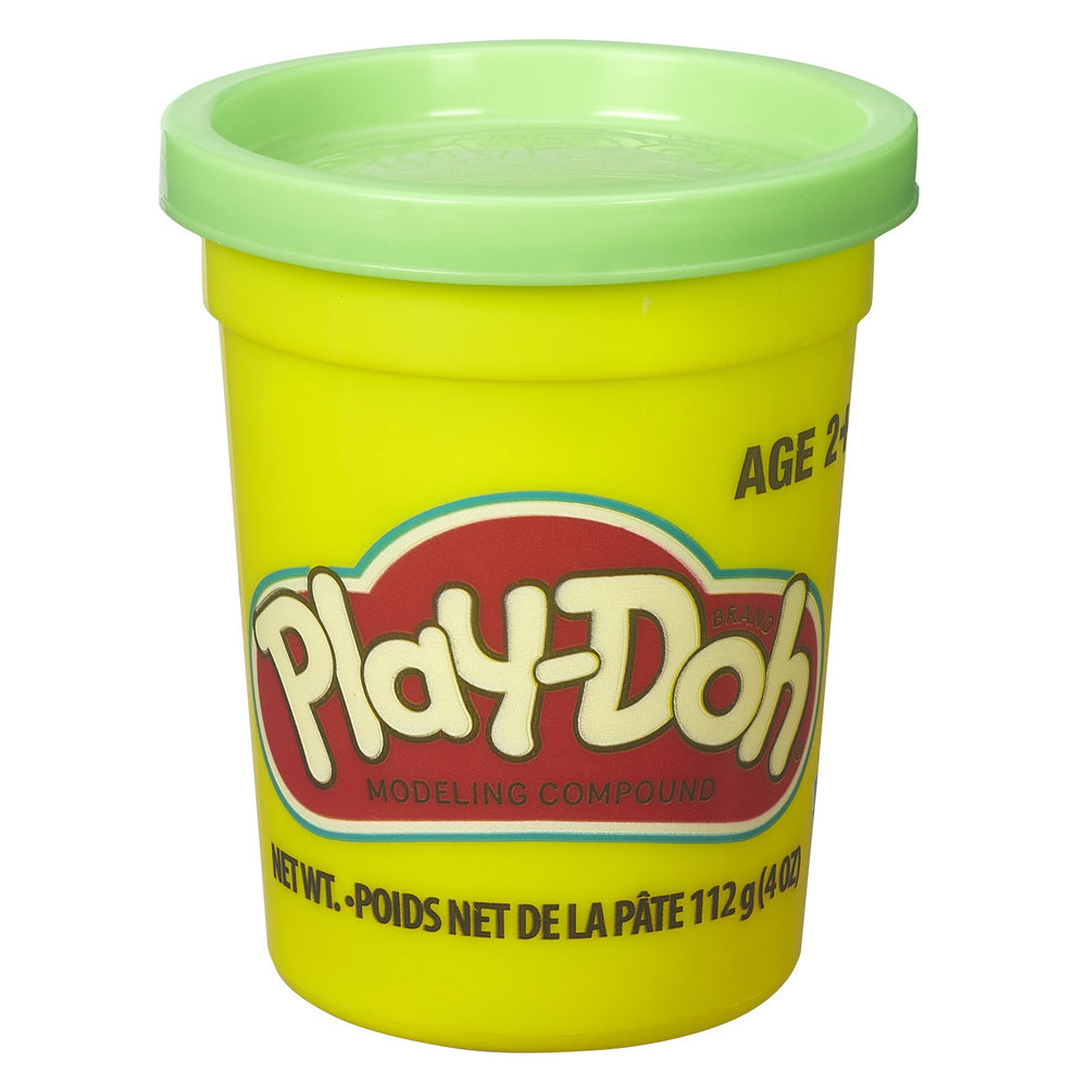 Play-Doh Single Can Green dough ready for creative play and color exploration