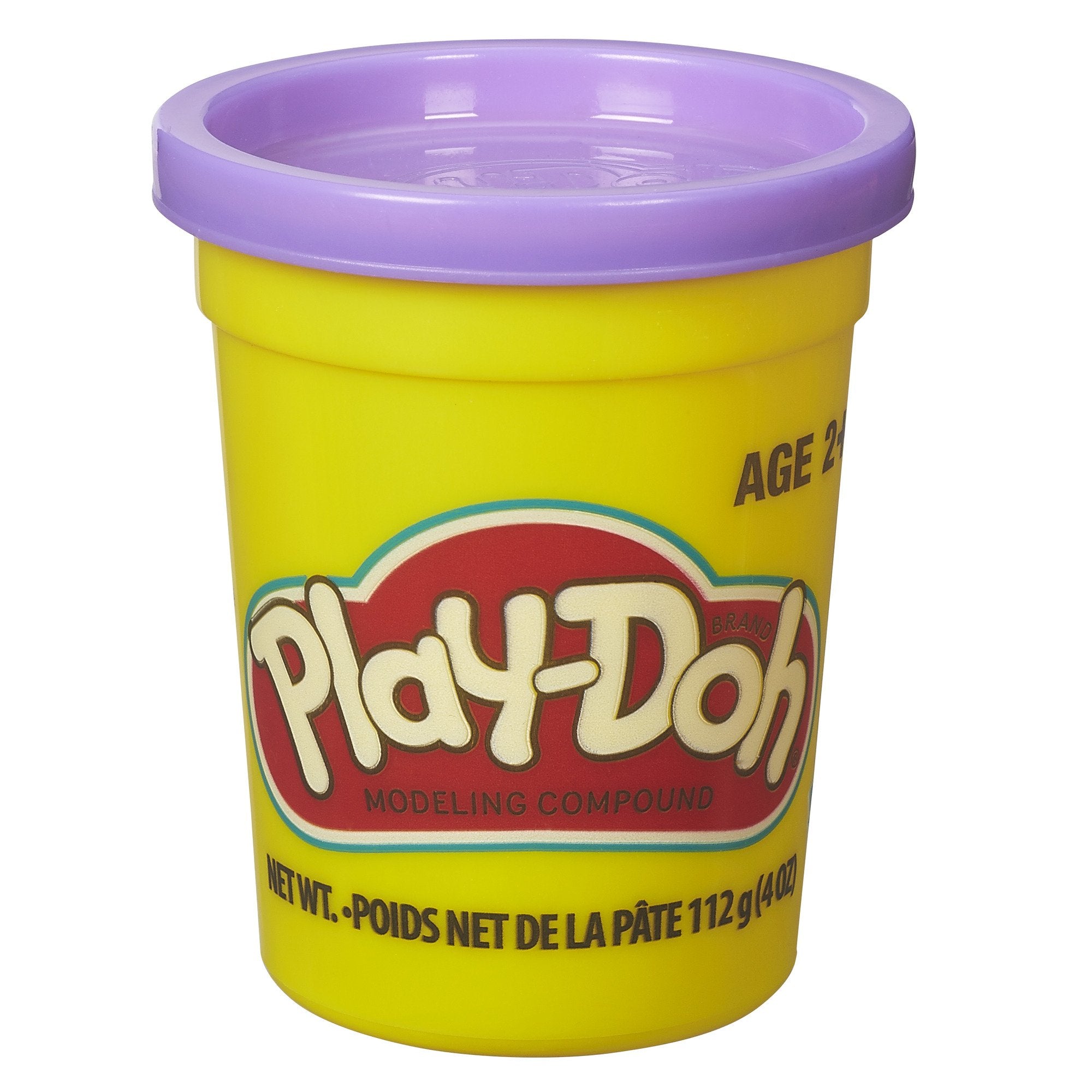 Play-Doh Purple Single Can Dough for imaginative play and tactile creativity.