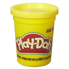 Play-Doh Single Can Dough in yellow for imaginative play and colorful crafts.