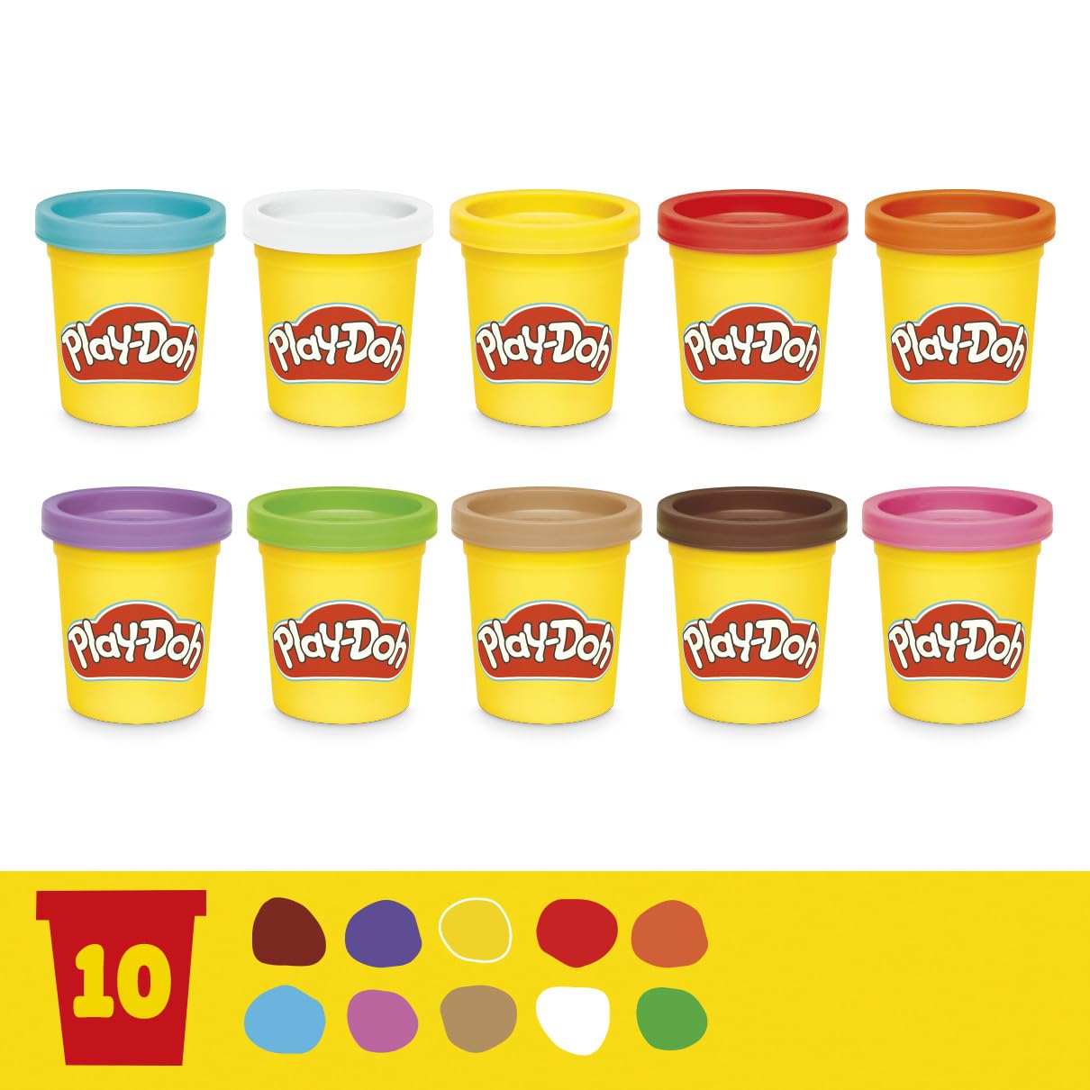 Play-Doh Sizzlin' Grill Playset spatula and tongs for interactive play.