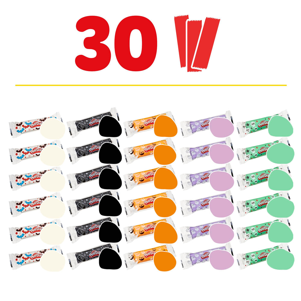 Play-Doh Spooky Colors 30 Pack classroom-ready set for hands-on Halloween arts.