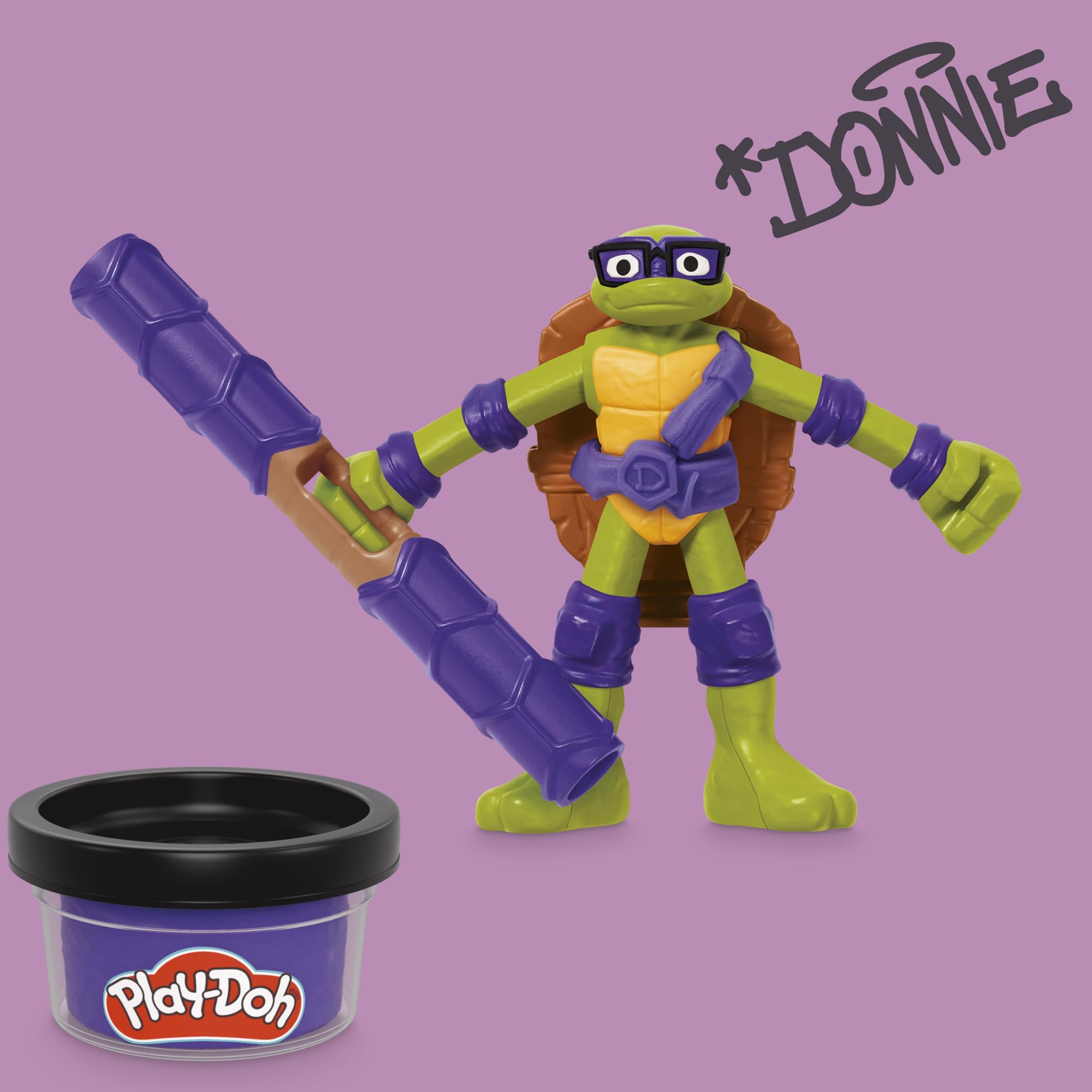 Play-Doh TMNT eight-color palette sparks color creativity
