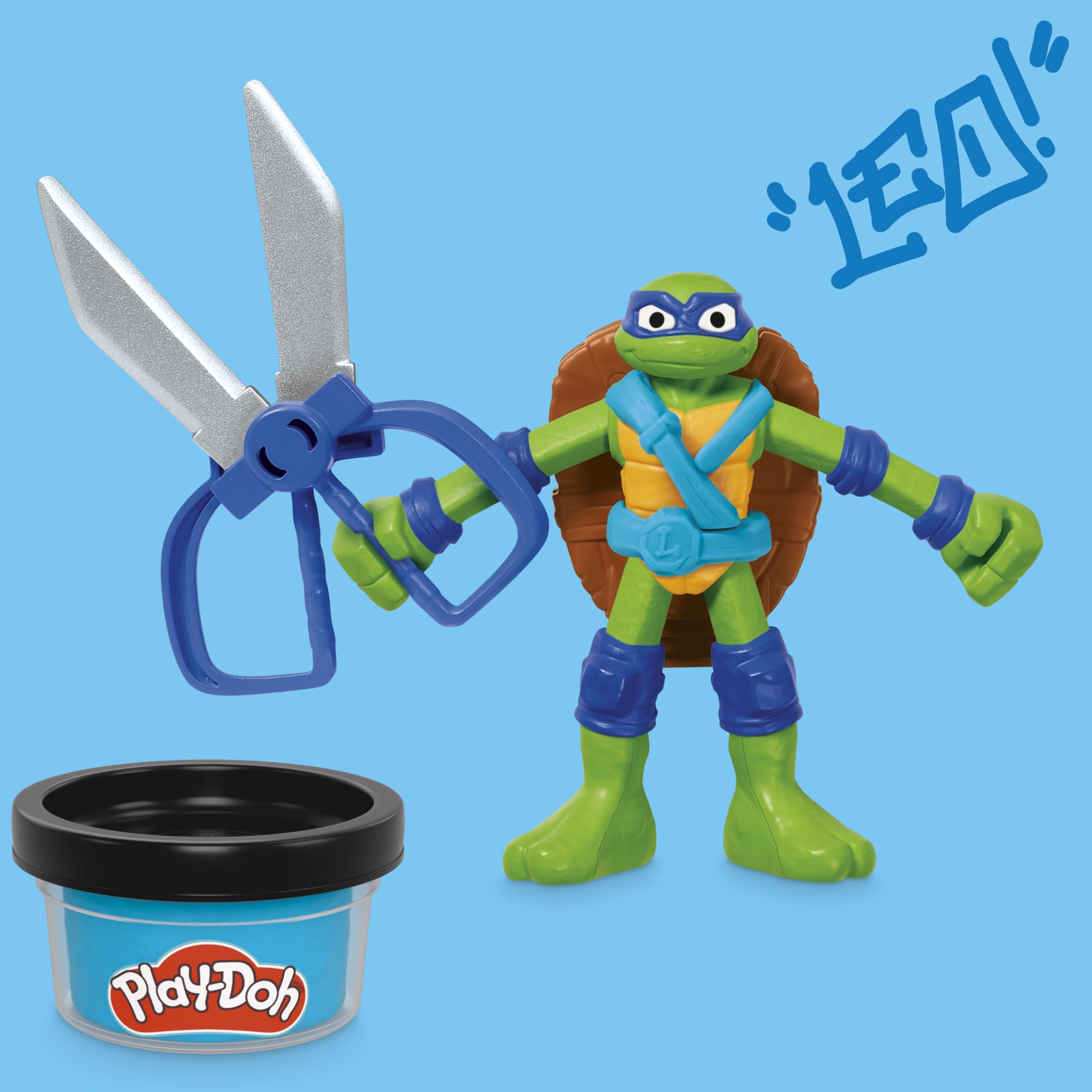 Play-Doh TMNT hidden shell molds unlock extra play gear