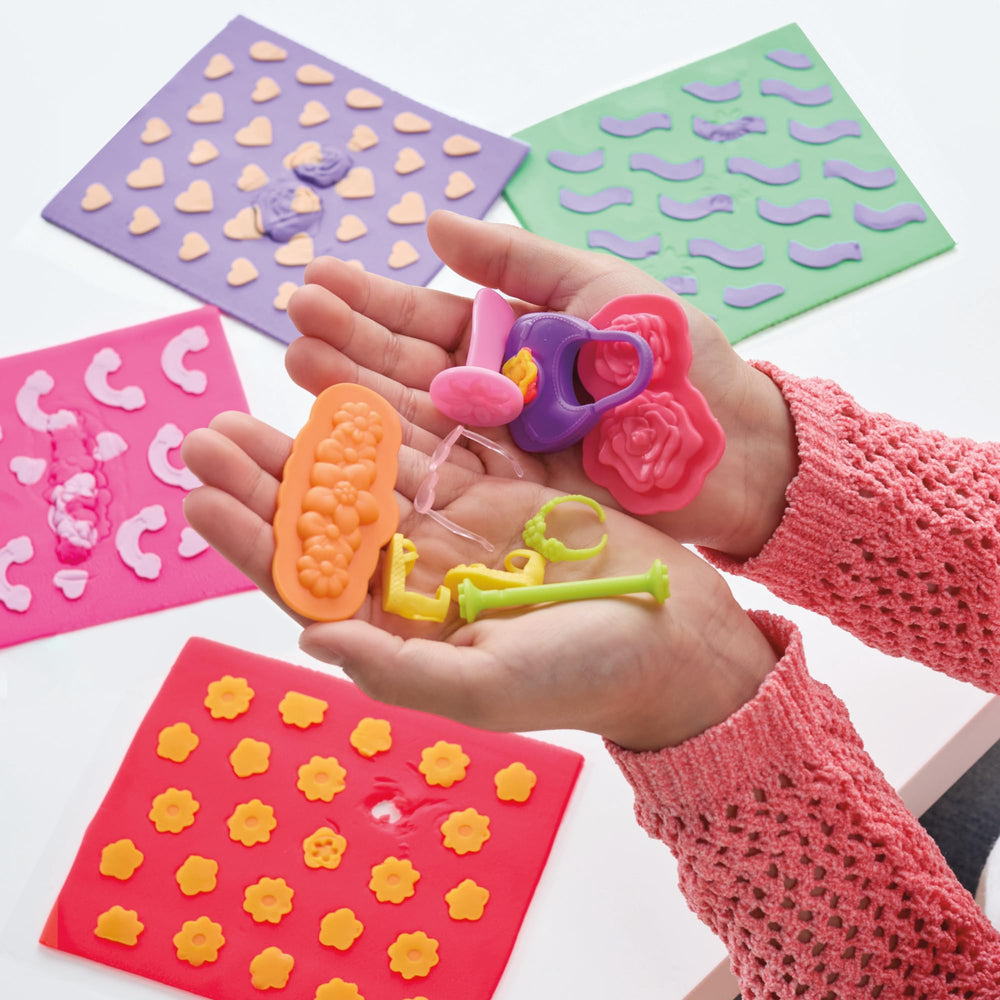 Play-Doh tools stampers offer versatile decorating options for clothing.