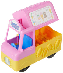 Play-Doh truck molds enable pretend sweets.