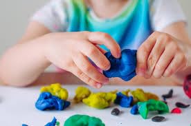 Play-Doh Valentines Bag shows pink, red, and white colors for festive crafts.