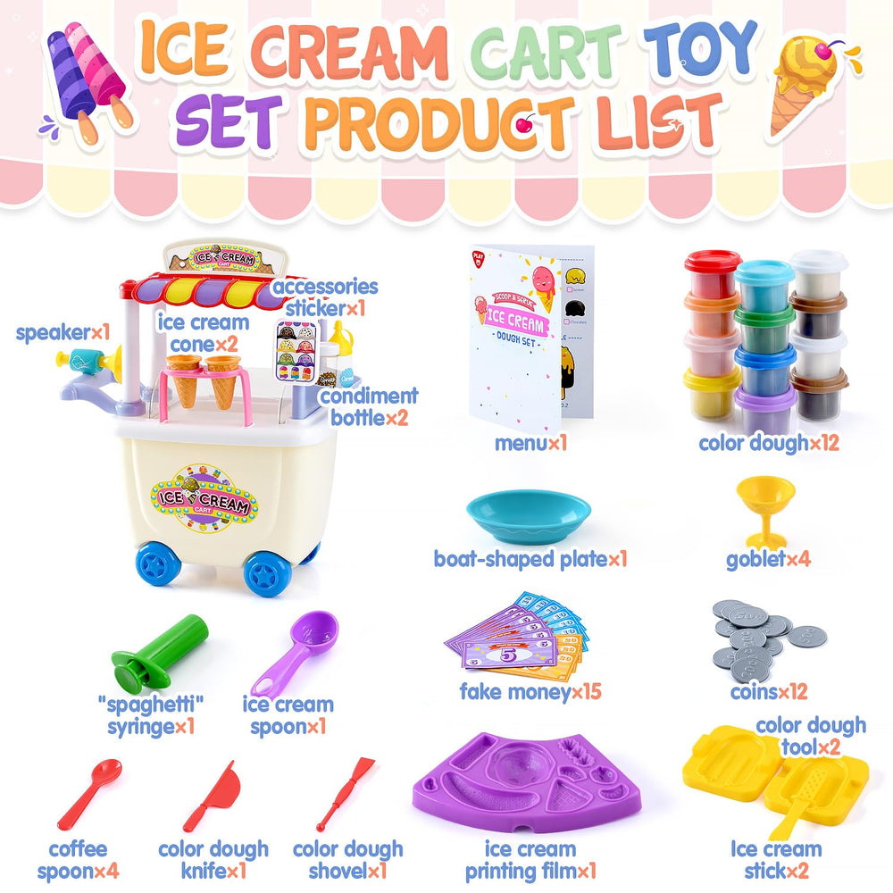 PLAY Ice cream cone mold kit and syringes support creative shaping and fine motor skills
