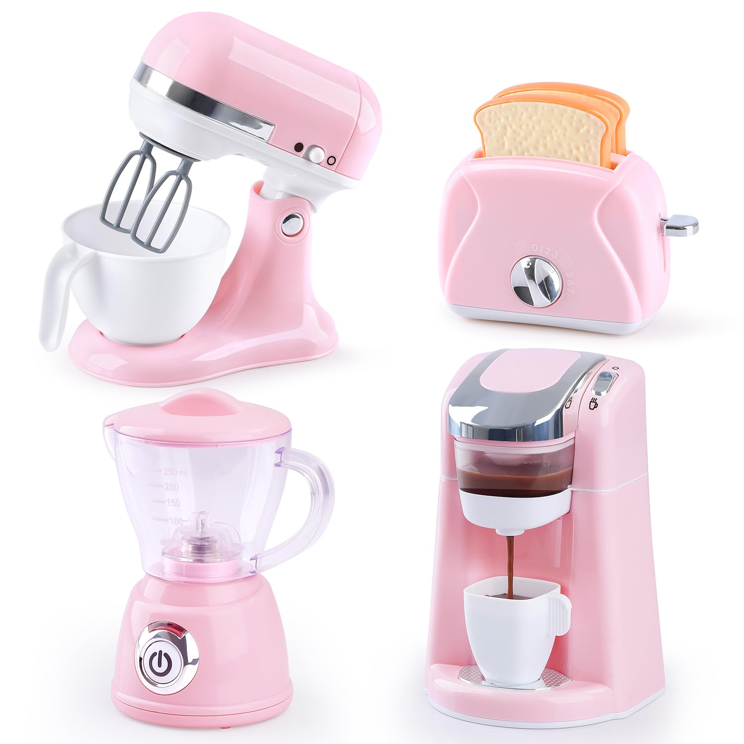 PLAY kitchen set coffee maker image – encourages imaginative pretend play and social interaction.