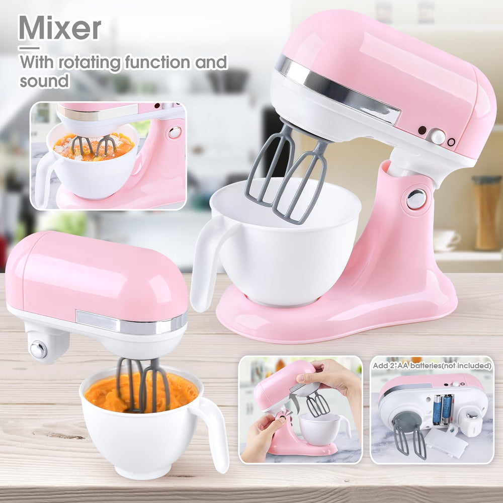 PLAY kitchen set toaster image – safe, opening-and-closing fun that mimics real kitchen use.