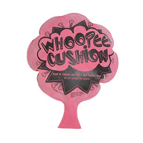 Play Kreative Whoopee Cushion 6-pack on-chair prank creates instant laughter.
