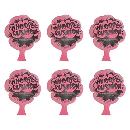 Play Kreative Whoopee Cushion 6-pack packaging for ready-to-gift pranks.