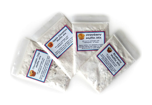 Play Oven Mixes Blueberry muffins refill kit for imaginative kitchen play