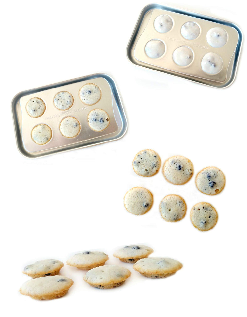 Play Oven Mixes Chocolate Chip muffins refill kit for safe pretend baking fun
