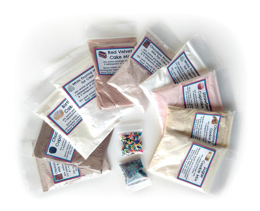 Play Oven Mixes cupcake mix chocolate ideal for simple, tasty cupcakes