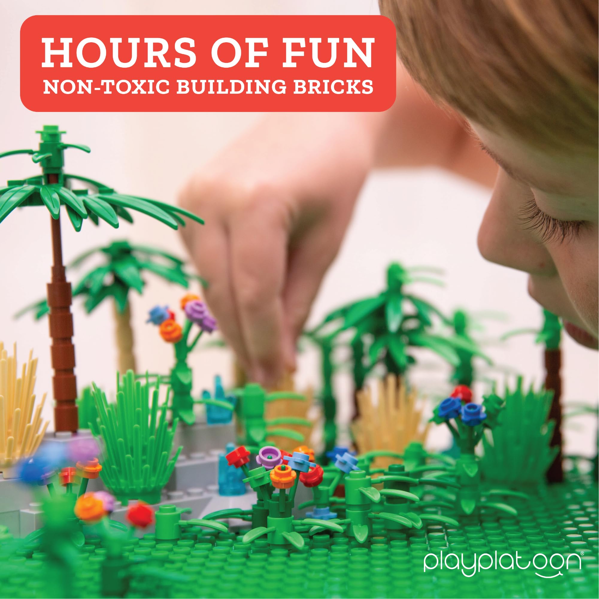 Play Platoon forest flora pieces enable detailed ecosystems in creative projects.