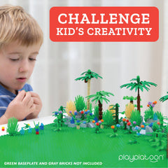 Play Platoon jungle kit palm trees add tropical accents to builds.
