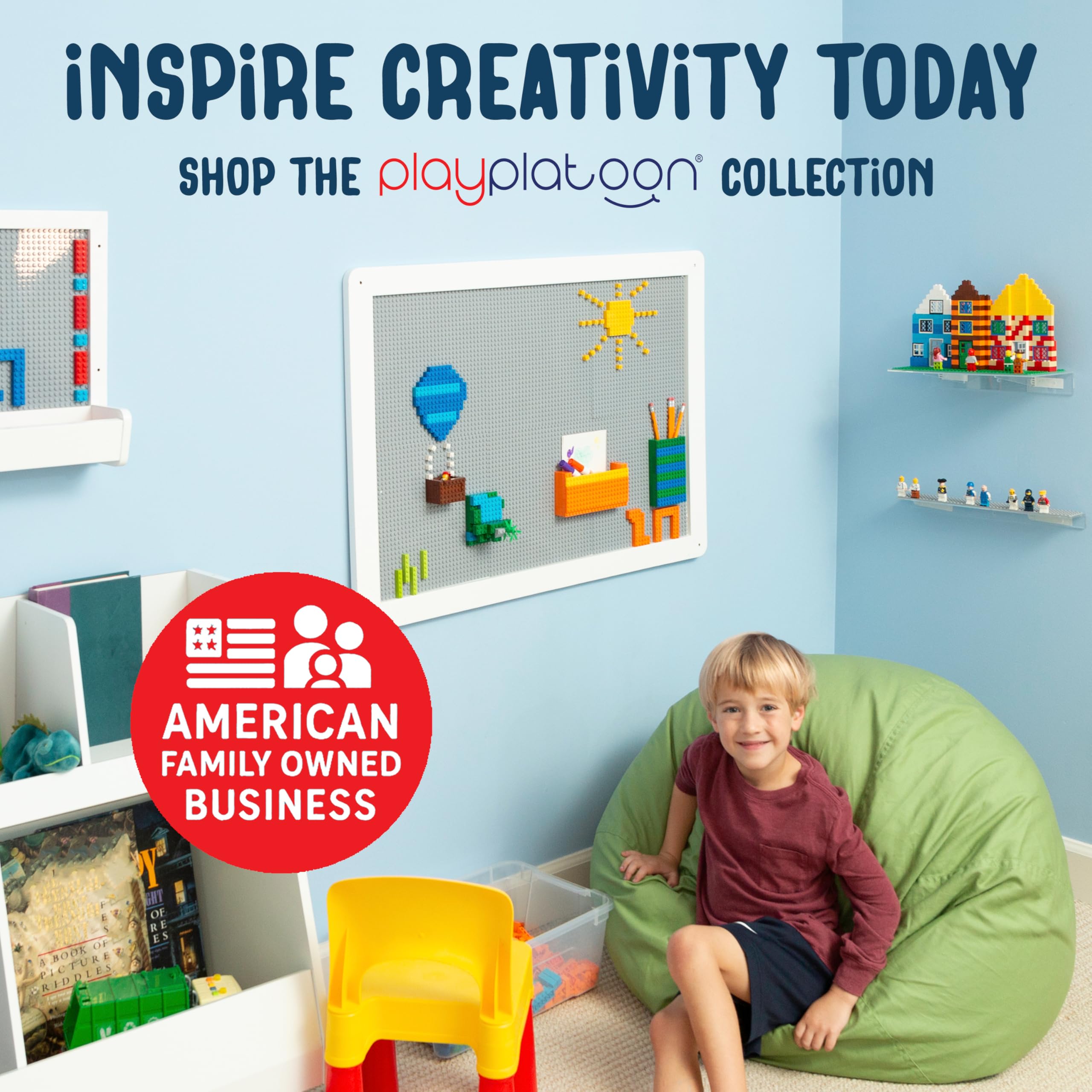 Play Platoon compatible with LEGO and other brands for versatile collections.