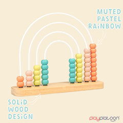 Play Platoon counting beads close-up showing sliding motion