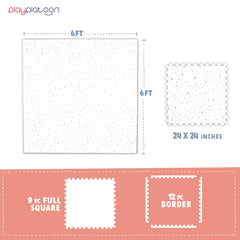 Play Platoon extra-thick foam tiles cushion kids during floor play