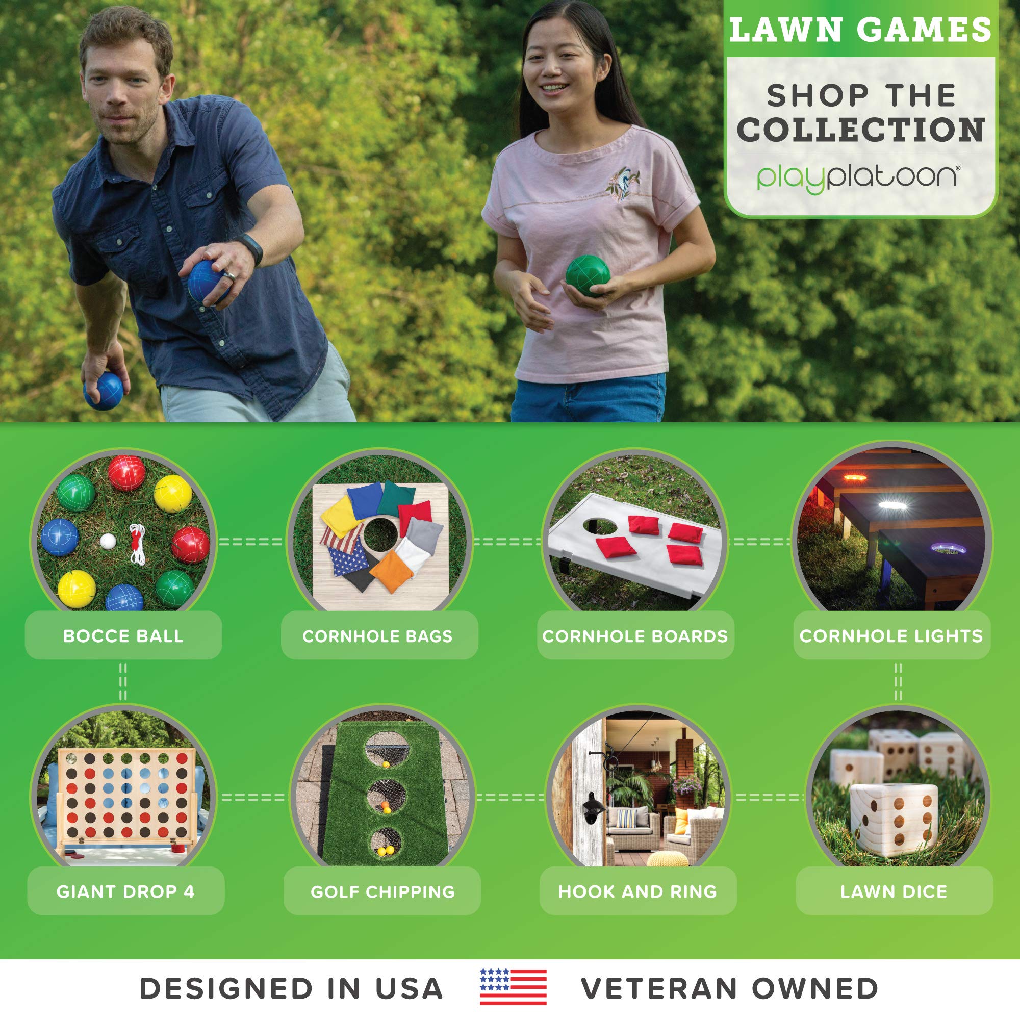 Rules and accessories arranged for quick, friendly matches.