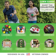 Rules and accessories arranged for quick, friendly matches.