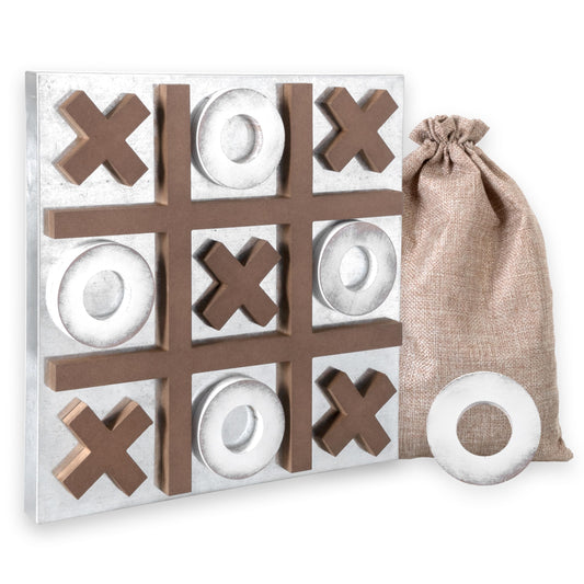 Play Platoon magnetic tic tac toe wall mount board display for easy living room play.