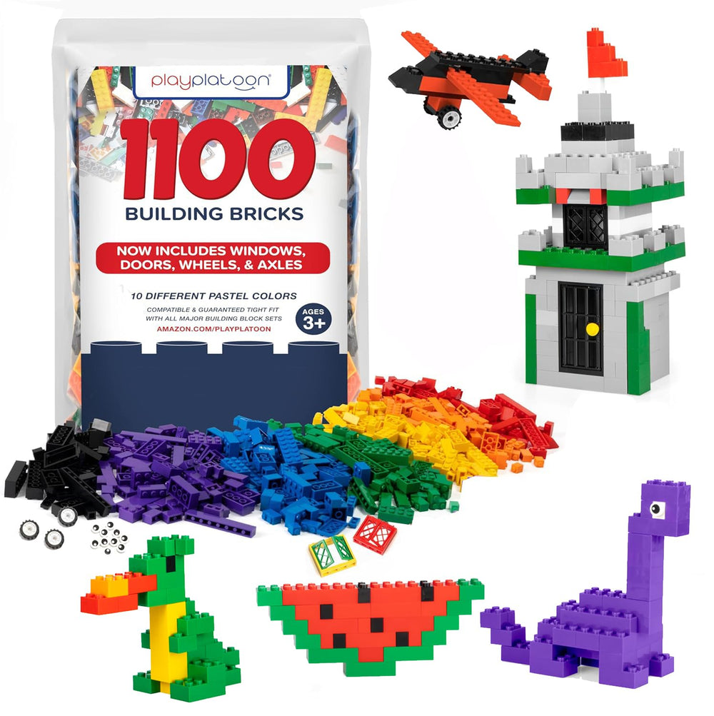 Play Platoon veteran-owned brand emphasizes quality construction bricks.