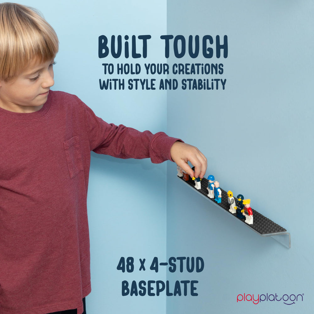 Play Platoon wall-mount kit enables quick, secure installation for any room.