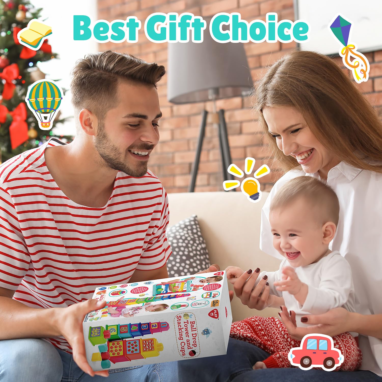 PLAY Pound a Ball packaging and gift-ready presentation for toddlers.