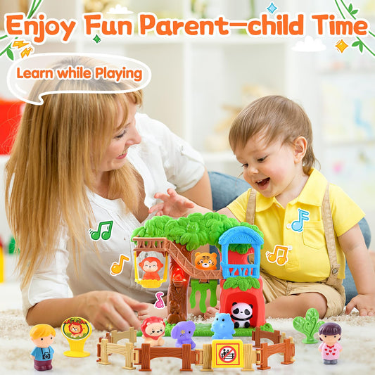 PLAY boy and girl figures in the set ready for pretend family adventures