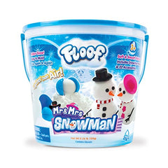 Play Visions Floof snowman molds for quick character creation.