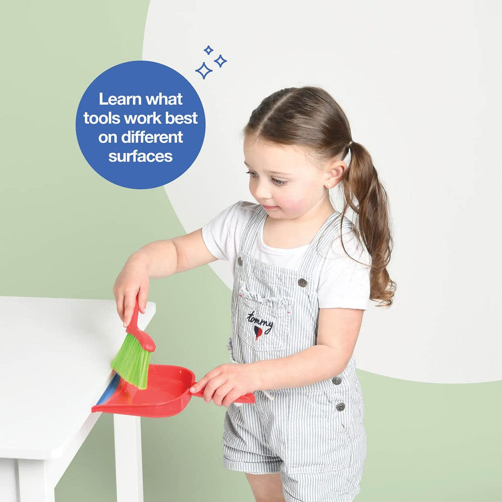 Play22 Dust Pan in action for easy pretend cleanup