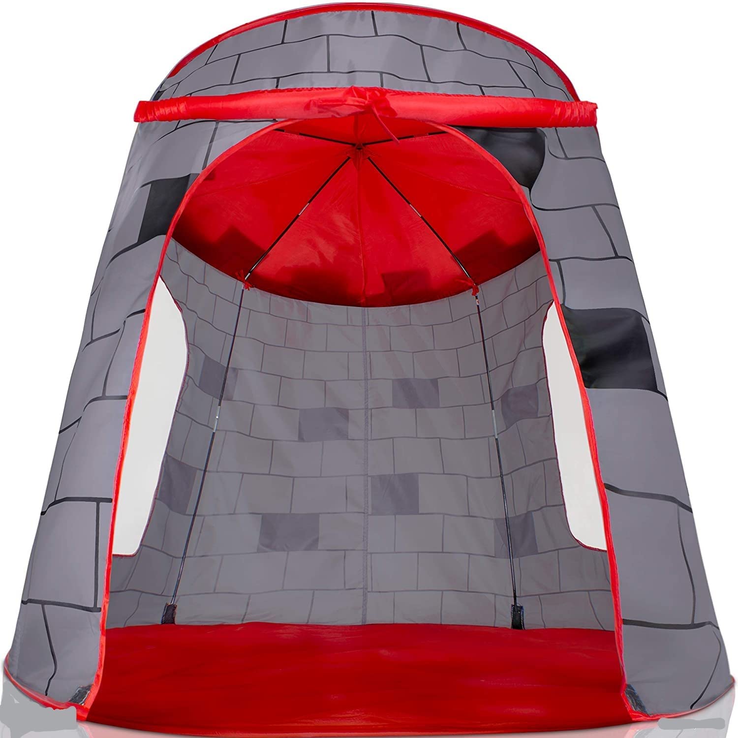 Play23 Knight Castle tent spacious enough for two to three kids during adventures