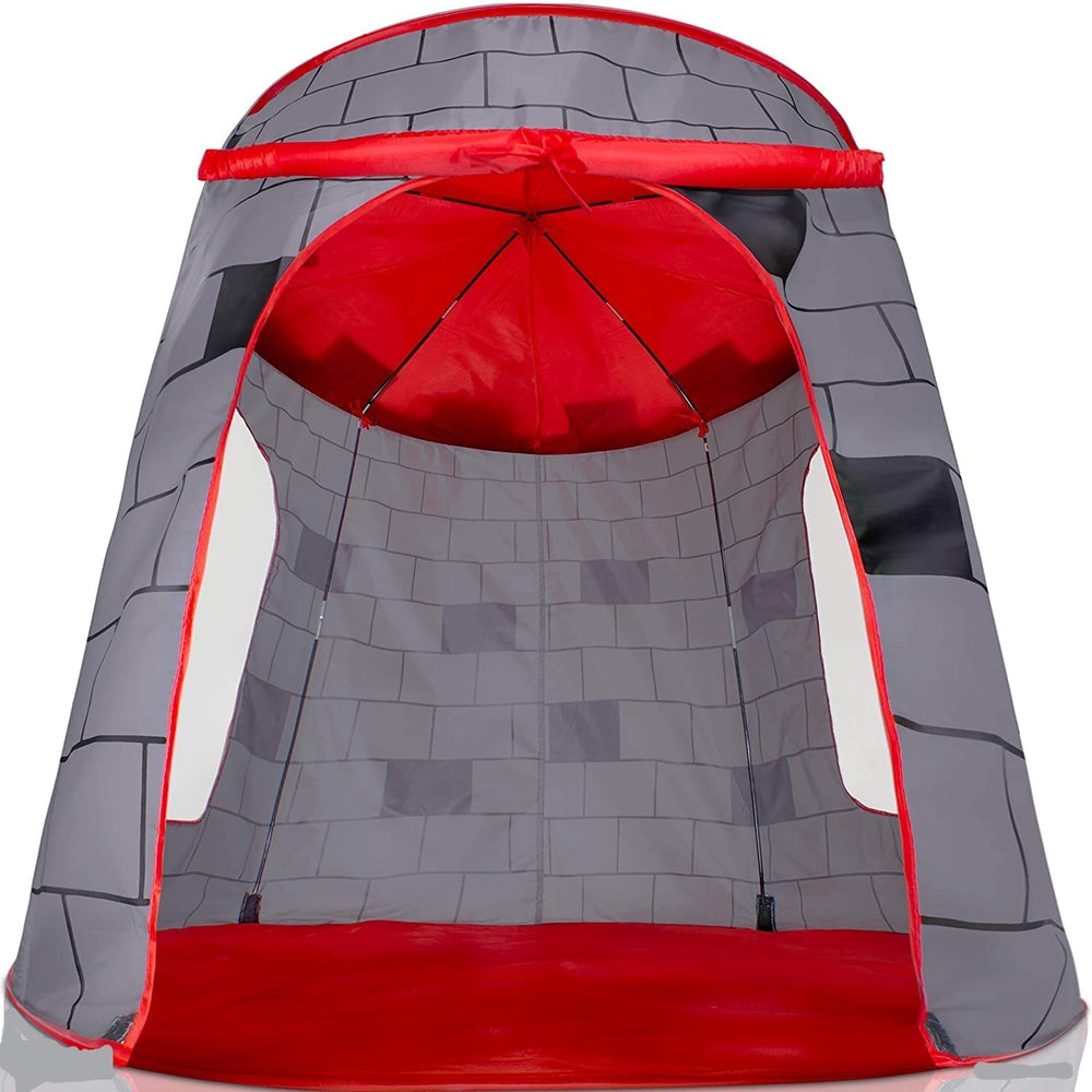 Play23 Knight Castle tent spacious enough for two to three kids during adventures