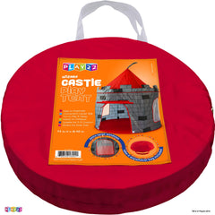 Play22 Knight Castle tent easy assembly and quick cleanup for busy families