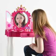 Play22 lights and sounds around the vanity mirror boost immersion