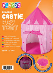 Play22 Princess Castle Pink fits 2–3 children for shared adventures.