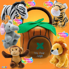 Play22 plush set offers soft textures for cozy toddler snuggles