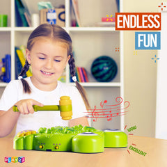 Play22 Whack A Frog game multi language option supports early language learning