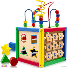Play22 counting numbers feature introduces numbers through tactile beads.