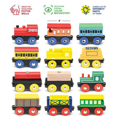 Play22 cargo car for versatile cargo play and layout building