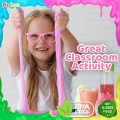 24-piece glow slime set fuels imaginative play and group activities.