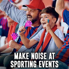 Playbees ergonomic-handle clappers for comfortable grip during celebrations