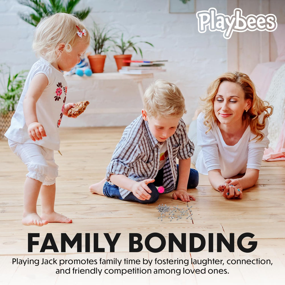 Playbees family-friendly set encourages social play and sharing
