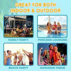 Playbees palm tree cooler for outdoor parties and poolside decor
