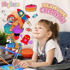 Playbees 20-pack coloring books bundle is great for gifts and school events.