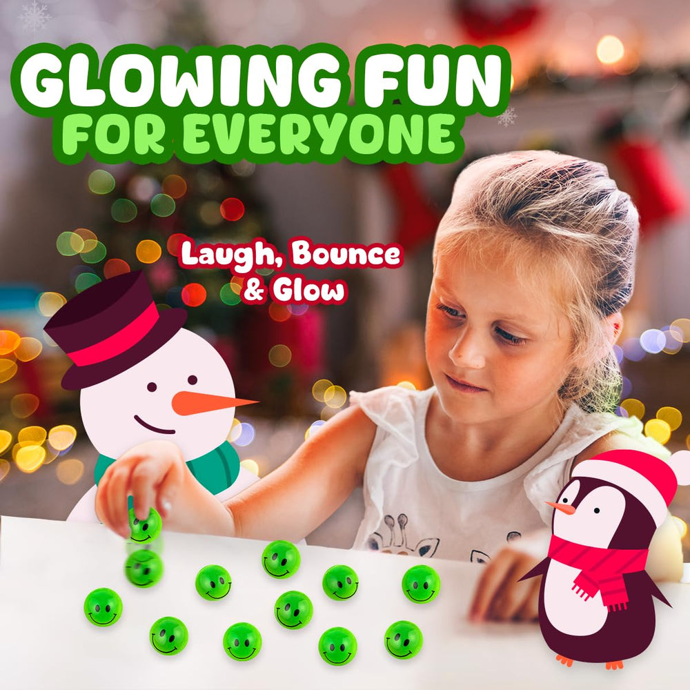 Playbees glow-in-the-dark balls for party favors, kids love the light-up fun.