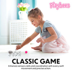 Playbees portable jacks game for indoors or outdoors